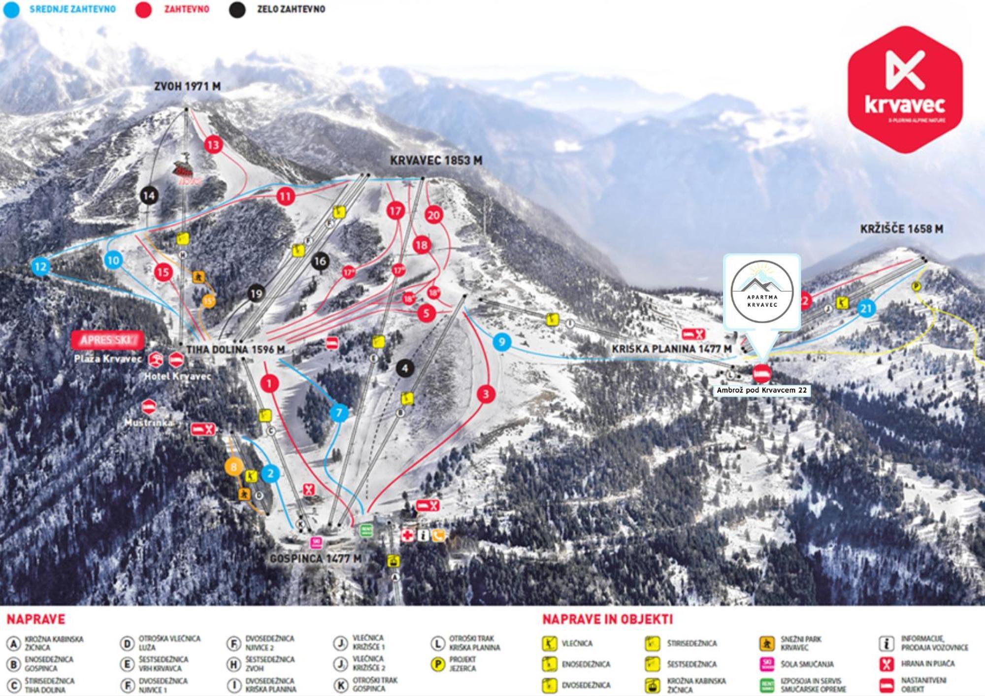 Apartma Krvavec - Cosy Mountain Retreat แซเคลียนาโกเรนสเคม ภายนอก รูปภาพ